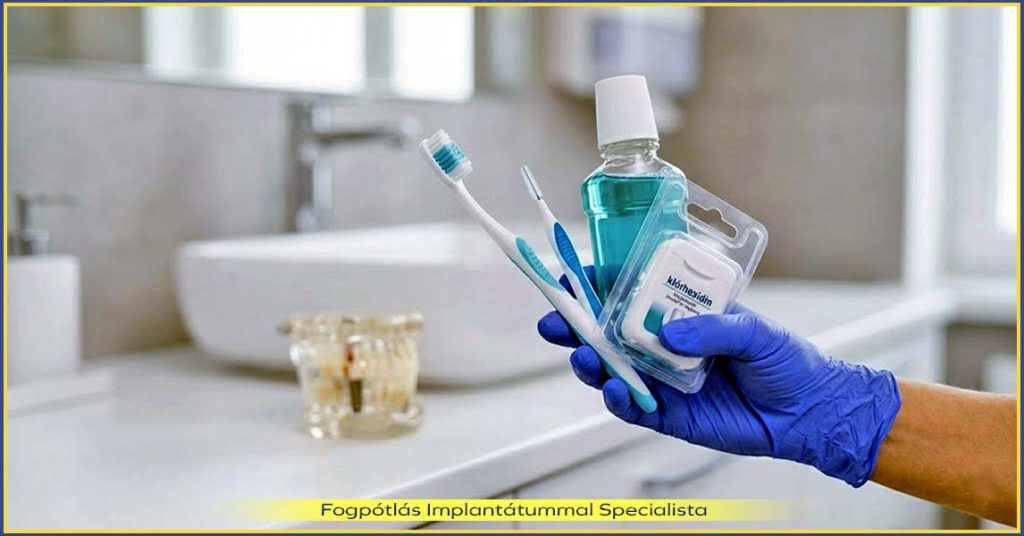 Fogászati implantáció utókezelés