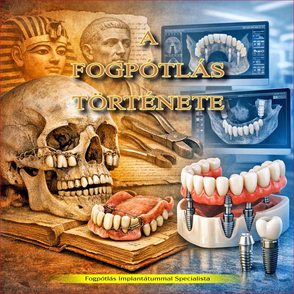 A fogpótlás története, az Etruszktól az All-on-4 technológiáig