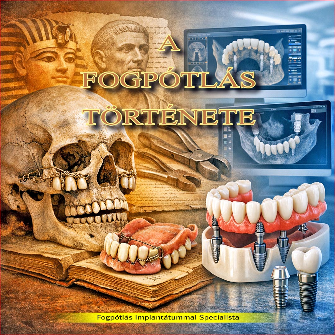 A fogpótlás története, az Etruszktól az All-on-4 technológiáig