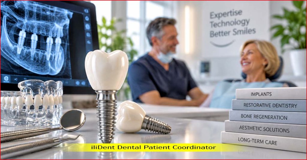 Dental implant treatment with advanced diagnostics and restorative dentistry